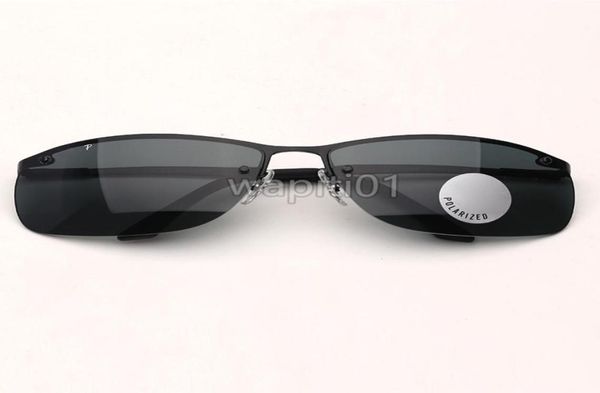 Sunglasses Mens Polarized Rectangle Coating Driving Glasses Mirror Women Fashion Polarized Sun glasses G15 Glass Lens Sunglasses U8433891