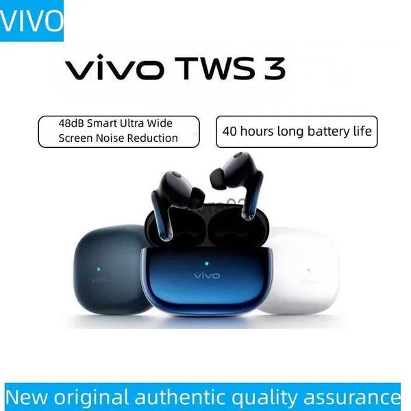 Handy-Ohrhörer TWS 3, echtes kabelloses Bluetooth-Headset mit intelligenter Rauschunterdrückung, Hi-Fi-In-Ear, Original YQ240219