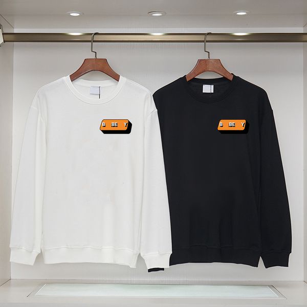 Erkek Hoodies B Tasarımcılar Kadın Sweatshirt Sıradan Uzun Kollu Jumpers Tasarımcı Kazak Erkekler Lüks Kaput O-Neck Pullover Giyim FZ1-8 CXD2402193