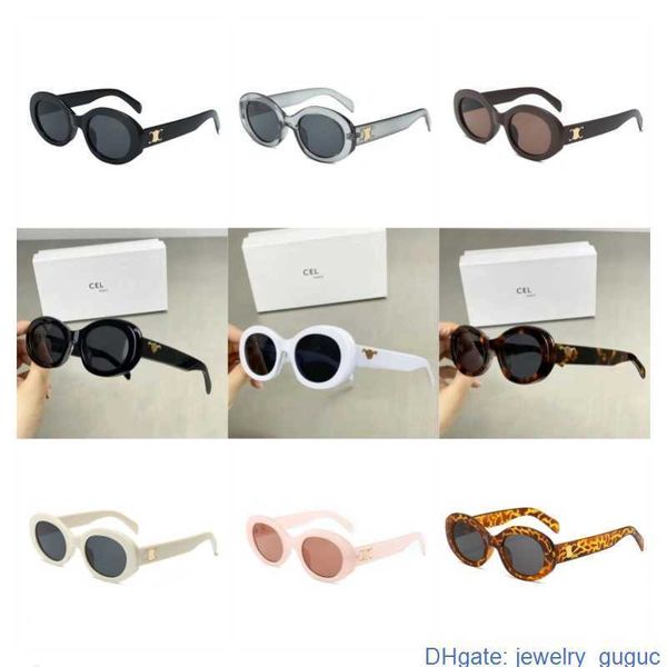 Luxurys designers óculos de sol designer homens óculos mesmos óculos de sol Triomphe praia rua foto pequeno sunnies metal quadro completo com caixa de presente óculos de sol OH2H