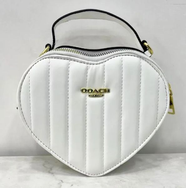 10A Luxus Bag Sling White Top Griff Sacoche Heart Bag Klassische Frauen Pochette Echte Ledertasche und Handtaschen Umhängetasche 240507