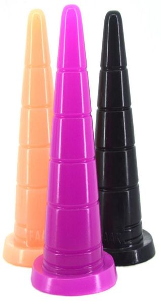 Butt plug ventosa forma cappello plug anale grande dildo anale Sex Stopper Giocattoli per adulti per uomini e donne Anal Trainer per coppie5707928