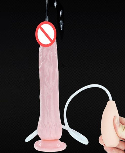 Dildo eiaculante Schizzi Dildi cumming gallo Eiaculatore Dildo Realistico Squirting Pene Cazzo Dildo prodotti del sesso per donna9737734