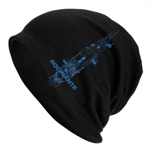 Berets Chapéu Rocinante Spaceship Outdoor Caps para Homens Mulheres The Expanse Skullies Beanies Ski Cotton Bonnet Chapéus