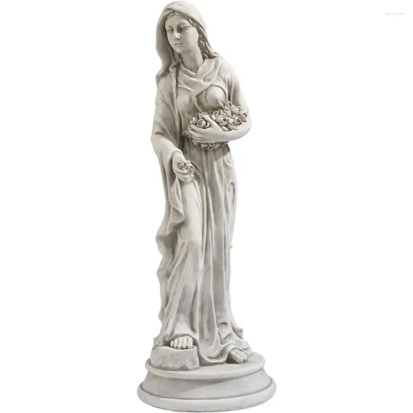 Figurine decorative Persefone Fanciulla delle rose Statua da giardino Sculture Figurina Antica StoneFreight Decorazione domestica gratuita