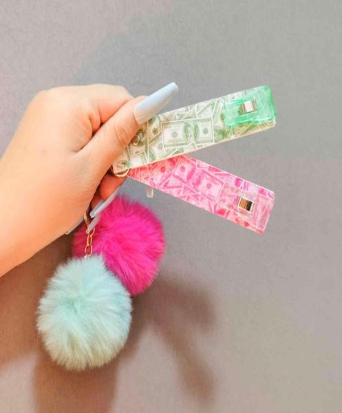 Bether Sevimli Kredi Kartı Grabber Keychain Özel ATM Kart Uzun Çivi için Grabber Plastik Klip