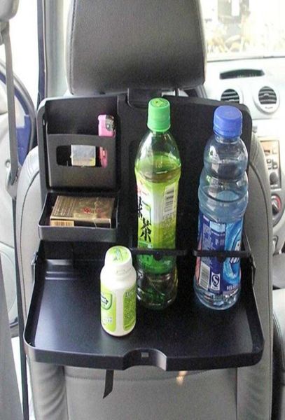 Crianças assento traseiro do carro organizador mesa lanche jogar bandeja bebida titular mesa de jantar viagem auto assento acessórios do carro 9696990