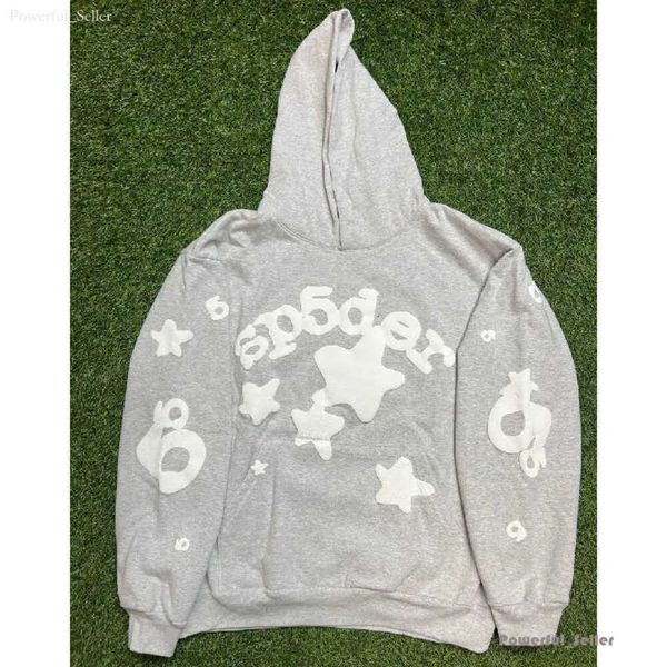 Мужские толстовки с капюшоном Spder Beluga Hoodie Heather Grey и женский комплект свитера со штанами 9394