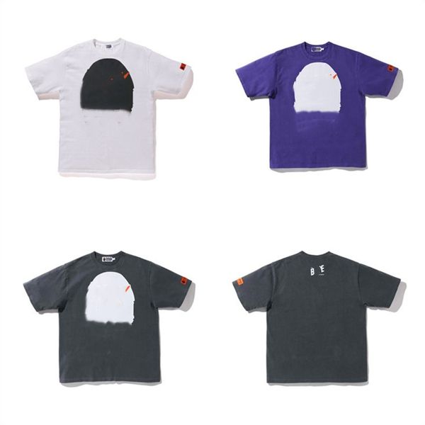 Designer Herren T-Shirt Animal Head Print Mode Trend Y2k Shirts Sommer Casual Loose Kurzarm Top