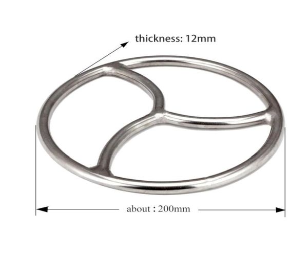 Suspensão de aço inoxidável BDSM pendurado anel de ligação casal brinquedo sexual A132A1337726471
