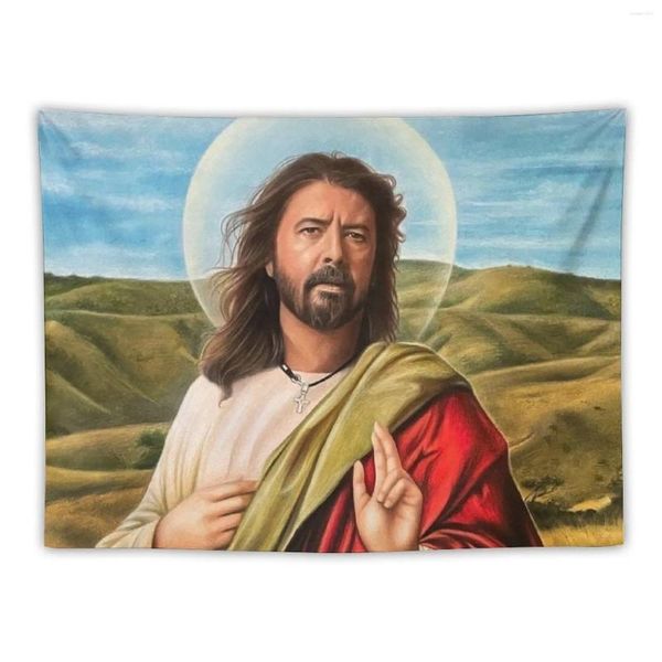 Wandteppiche Jesus ist Kämpfer Tapisserie Wanddekoration Hanging Teppich Hauszubehörbehänge Dekoration Dekoration