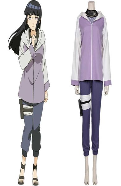 Costume cosplay Hyuga Hinata Set completo Carnevale di Halloween Y09034188801