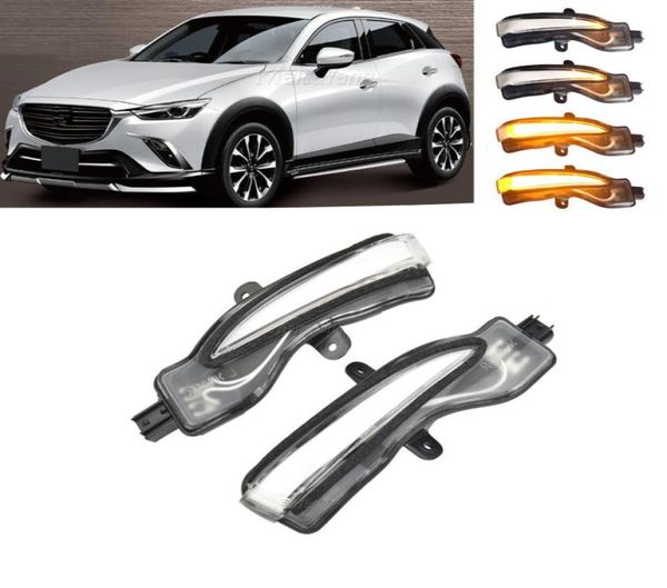 HA CONDOTTO LA Luce Dinamica Indicatori di Direzione Specchio Laterale Indicatore Lampeggiante Per Mazda CX3 CX3 20162019 CX4 CX5 CX5 2016 20165 Facelift7454504