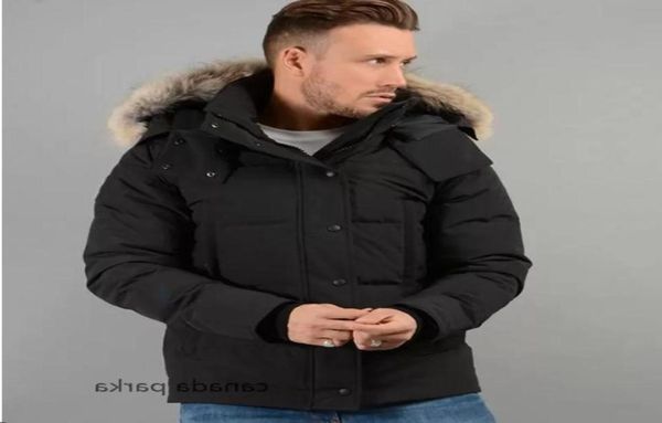 21SS Winter Down Parka Man Jassen Daunejacke Wyndhams outwear Big Fur Hooded Coat italy Arctic Jacket Men039s Homme Doudoune Ma5699953