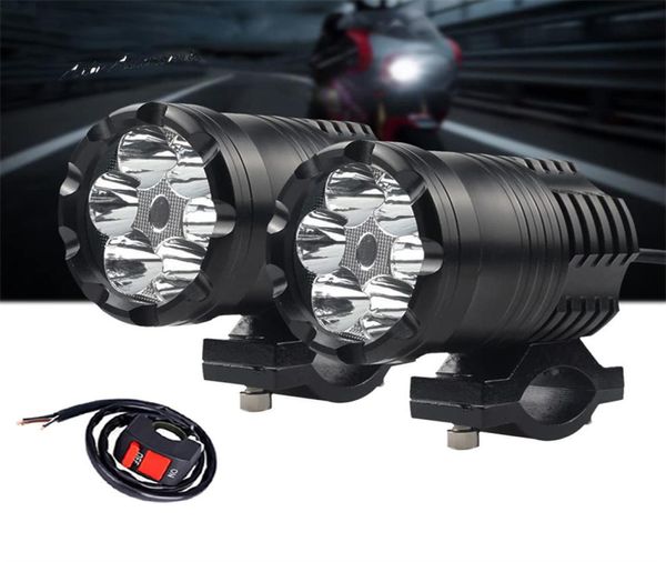 60W Motorrad Beleuchtung Led für Motorrad Universal Moto Scheinwerfer Scheinwerfer Hilfs 12V 24V Auto Lampe4093399