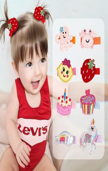 MQSP Çeşitlilik Mini Küçük Saçkop Bebek Kızlar Toddler Moda Sevimli Saç Klipsleri Çocuklar Prenses Kawaii Barrettes Party Su7103453