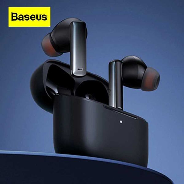 Fones de ouvido de telefone celular Baseus M2 Bluetooth 5.2 Fone de ouvido com redução de ruído Conexão dupla inteligente True Wireless Game Charging Headset Acessórios para PC YQ240219