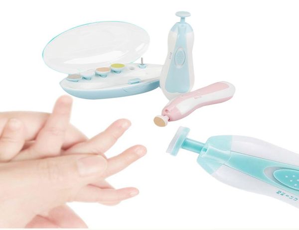 Aparador de unhas elétrico automático para bebês, acessórios de cuidados com o bebê, portátil, multifuncional, conjunto de manicure elétrica, dispositivo para unhas, verde, rosa, co2605140