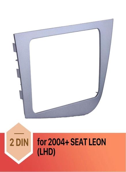 Quadro do painel da placa de rádio do carro para 2005 20062011 assento leon mão esquerda condução carro multimídia player gps navigation2264363