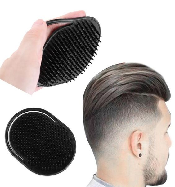 Shampoo pettine tascabile da uomo barba baffi palmo massaggio del cuoio capelluto cura nera viaggio portatile pettine per capelli spazzola strumenti per lo styling1255905