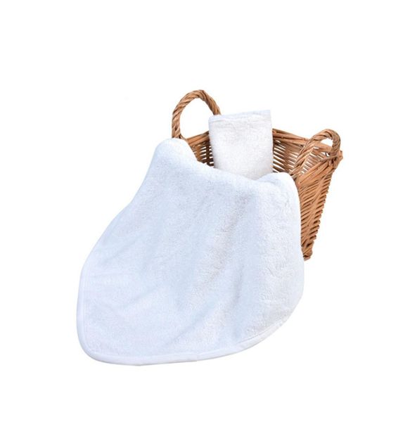 Fibra de bambu lavável bebê alimentação rosto toalhas infantil limpar pano de lavagem recém-nascidos lenço toalha de banho white1837308