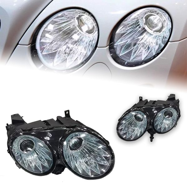 Gruppo fari automatici per Bentley Continental 2004-2012 Flying Spur Faro a LED DRL Lampada frontale con segnale dinamico