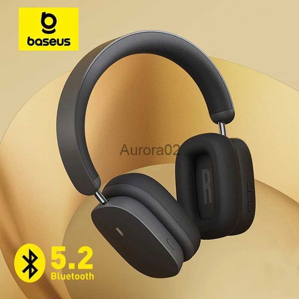 Fones de ouvido para celular Baseus H1 ANC Bluetooth 5.2 Fones de ouvido sem fio 40db Cancelamento de ruído ativo 70h Vida útil da bateria 40mm Unidade de driver YQ240219