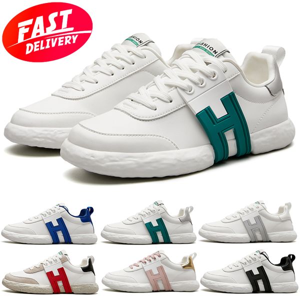 Sapatos de grife h Re-cut sapatos casuais ventilar homens mulheres sapatos esportivos ao ar livre história tênis tênis preto branco azul vermelho tamanho maior 36-44