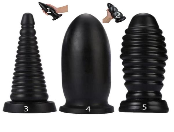 6 estilo grande vibrador xxxl buttplug anal plug 2021 novos brinquedos sexy para homens bunda buraco plug brinquedo gay dilatador adulto sexyo9822493