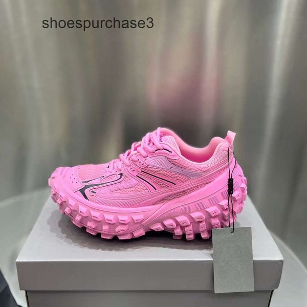 Designer balencigs moda casual sapatos patins 2024 pai sapatos mulheres ins moda novo lazer esportes explosão rua respirável casal pneu grosso sola ct0s