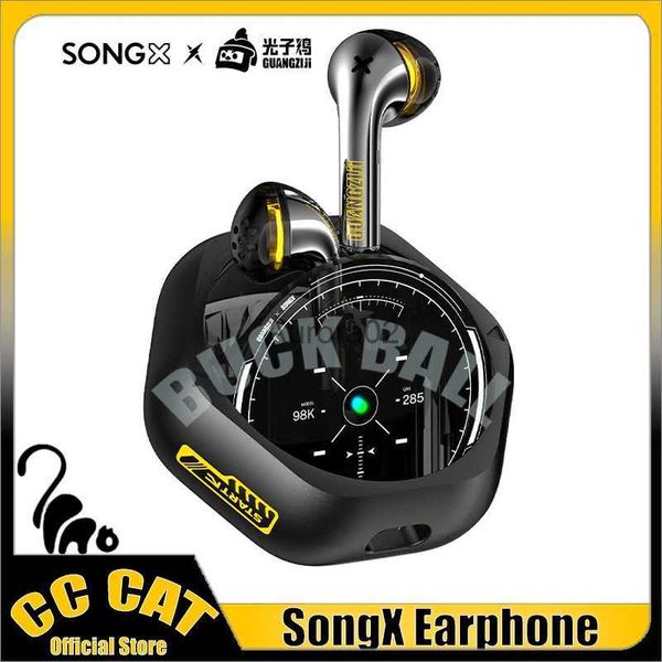 Handy-Kopfhörer Songx Drahtlose Bluetooth-Ohrhörer Hifi Music Enc In-Ears-Headset Guangziji-Kopfhörer Gaming-Kopfhörer Schnellladung YQ240219