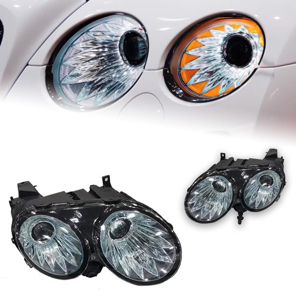 Auto per Bentley Continental Fari a LED 2004-2012 Faro a LED Flying Spur DRL Segnale Luci per lenti del proiettore