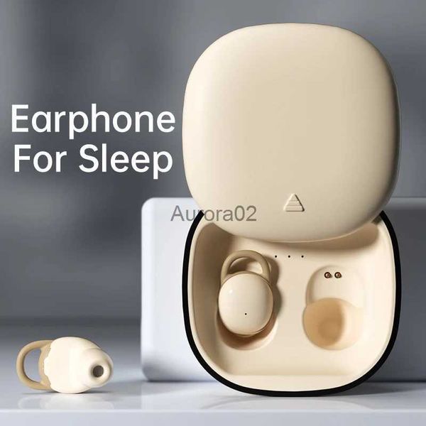 Auricolari per cellulare TWS Wireless Mini Auricolari invisibili Cuffie Bluetooth Cuffie intrauricolari con microfono Auricolari per dormire per iPhone YQ240219