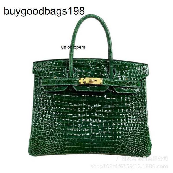 Дизайнерские сумки 30 Ig Gloss Alligator Belt Женская сумка Модная трендовая сумка Arc Bead Технология большой вместимости