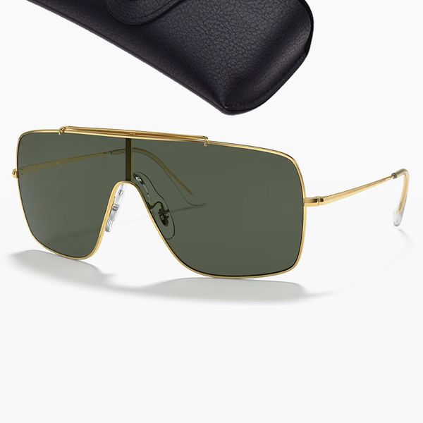 Óculos de sol de luxo Wings II Design Sunglass para homens mulheres tons de equitação óculos de sol com capa de couro pano limpo e pacotes de varejo 3697