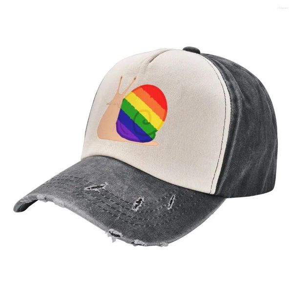 Cappellini da baseball Gay Pride Lumaca Berretto da baseball Cappuccio Cappello Uomo Lusso personalizzato Ragazzo Bambino Donna