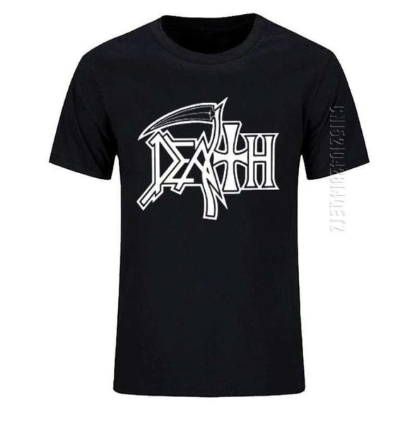 DEATH ROCK BAND HEAVY METAL Maglietta da uomo Casual Girocollo T-shirt in cotone oversize Maglietta regalo di compleanno 2106292992246