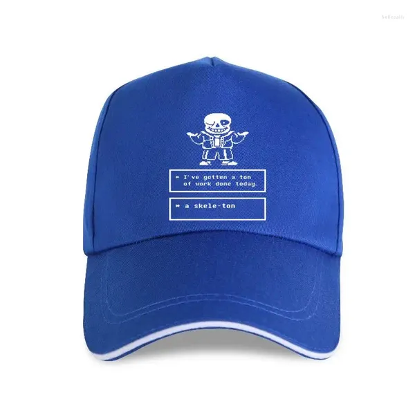 Top Caps Cap Hat Game Undertal Skull Brother Sans Karikatür Baskılı Siyah Beyzbol Erkekleri Fash