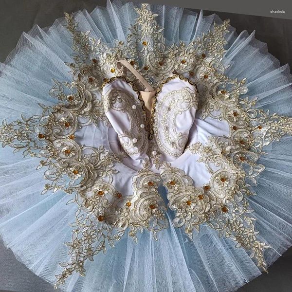 Palco desgaste crianças profissional ballet tutus roxo branco cisne lago tutu crianças traje vestido mulheres trajes de desempenho de dança