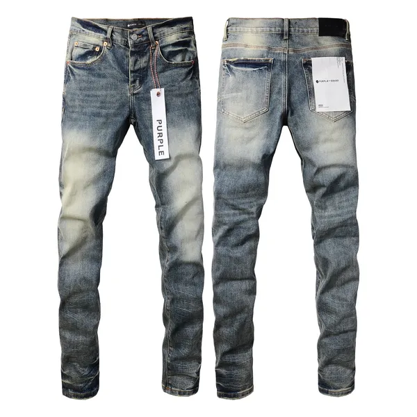 Designer Purple Brand for Men Women Pants Summer Hole Hight Qualità ricami Jean Denim Parers Mens Purple Jeans D4