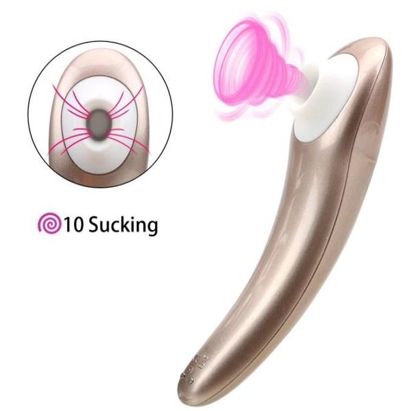 Kadınlar dil klitini emme vibratör portatif 10 hız meme meme ucu emici oral klitoris vajina stimülatörü 2106185816093