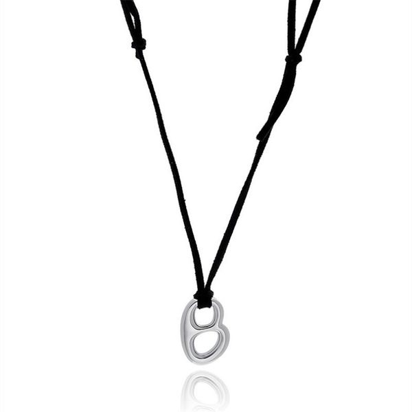 Collana di corda in pelle di design di nicchia giapponese Collana semplice per uomo donna Hip-Hop Street Ins Accessori per gioielli tutto-fiammifero di moda rosso netto255v