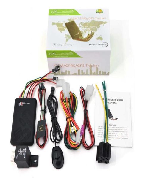 GT06 Мини-автомобильный GPS-трекер SMS GSM GPRS Автомобильная онлайн-система слежения Монитор с дистанционным управлением Сигнализация для локатора мотоцикла Device1828644