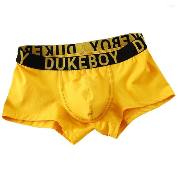 Mutande da uomo Boxer elasticizzati morbidi e traspiranti Pantaloncini a vita bassa sexy elasticizzati U convesso Grande scroto Pouch Uomo Gioventù