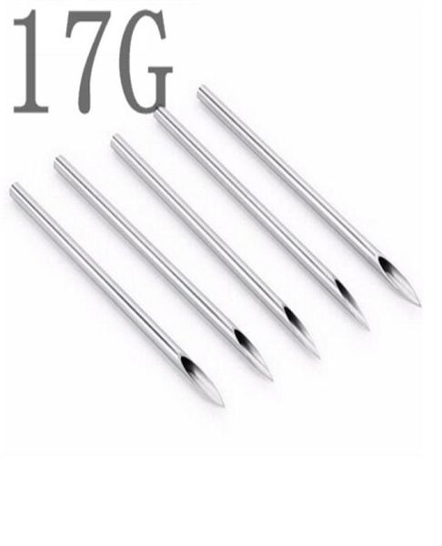 YILONG Tattoo Ganze 100PCS Sterile Tattoo Piercing Nadeln 17G Tattoos Versorgung Für BodyArt1275035