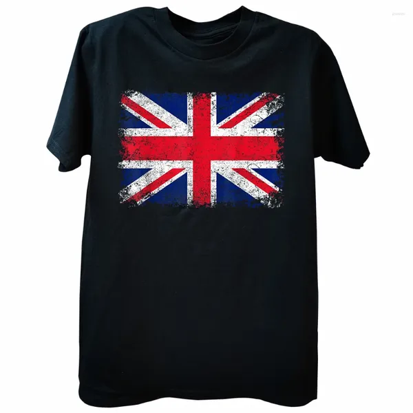 Herren T-Shirts Lustiges Großbritannien England Britischer Sommer Vereinigtes Königreich Grafik Baumwolle Streetwear Kurzarm Geburtstagsgeschenke T-Shirt