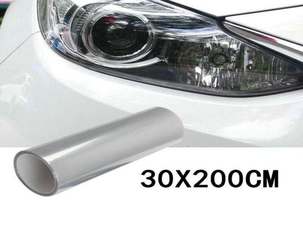 30 cm Auto Transparente Lichtschutzfolie Stoßstangenhaube Lackschutz Scheinwerfer Schutzfolie Vinyl Roll8452607