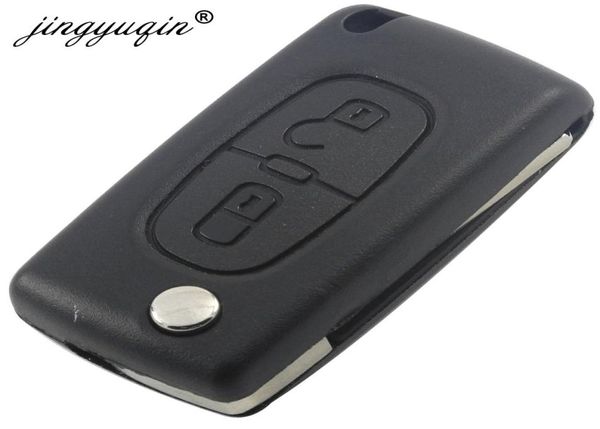 2 Tasten Flip Folding Key Case Blank Shell für Peugeot 107 207 407 307 307s 308 407 607 807 Va2hca Ce0523 Ce05365359705