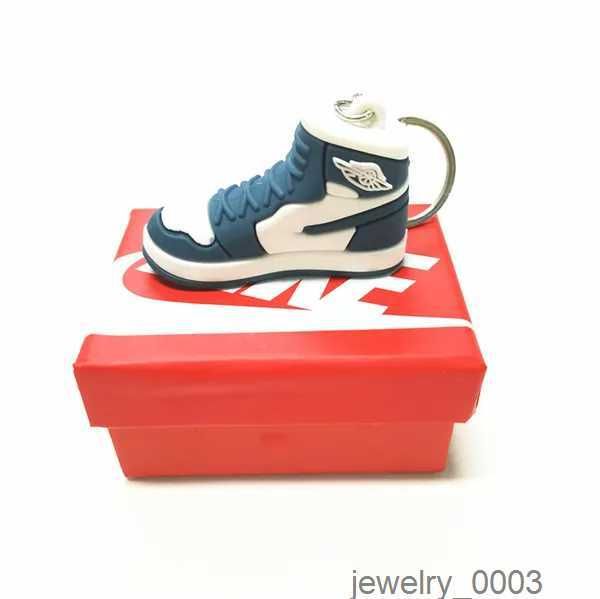 Оптовая продажа, дизайнерский мини-силиконовый брелок для кроссовок с коробкой для мужчин, женщин, детей, брелок для ключей, подарочная обувь, брелки, цепочка для сумки, держатель для баскетбольной обуви GDO5