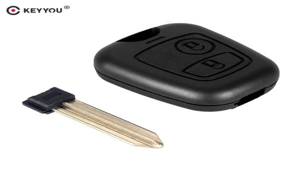 Футляр для дистанционного ключа с 2 кнопками, чехол для автомобильного ключа для Peugeot Partner Expert Boxer Sx9 Blade, чехол для автомобильного ключа Shell8842128